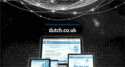 Desktop Screenshot of dutch.co.uk